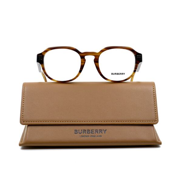 BURBERRY BE2386 4096 BROWN AUTHENTIC MEN'S EYEGLASSES - Picture 5 of 11
